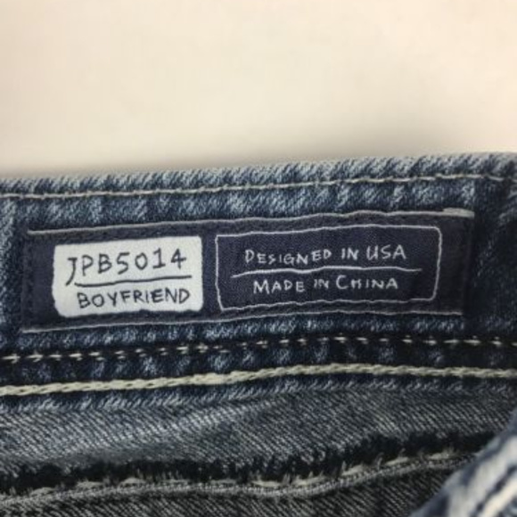 Miss Me Womens Sz 27 Distressed Boyfriend SOLD - Picture 5 of 8